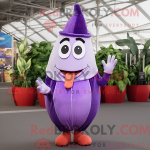 Máscara de cor de lavanda...