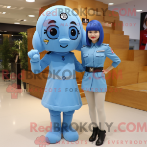 Mascot character of a Sky...