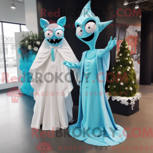 Postava maskota azurového...
