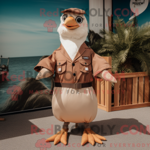 Mascottekarakter van een...