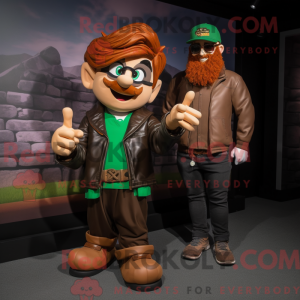 Mascot karakter van een...