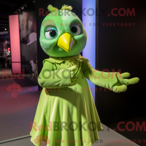 Mascottekarakter van een...