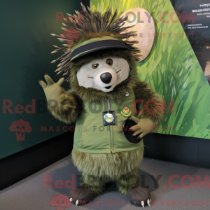 Mascottefiguur van een...