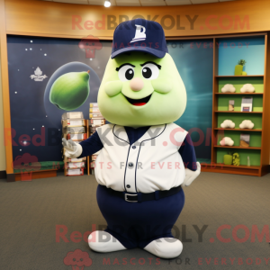 Mascot character of a Navy...