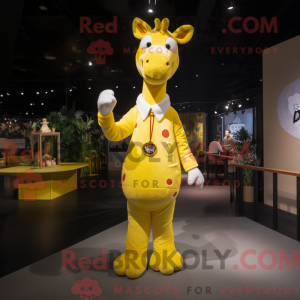 Mascottekarakter van een...