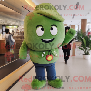 Mascot character of a Olive...