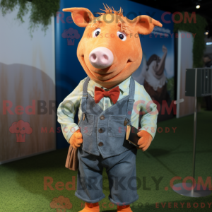 Mascot character of a...