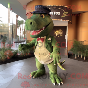 Postava maskota Olive T Rex...