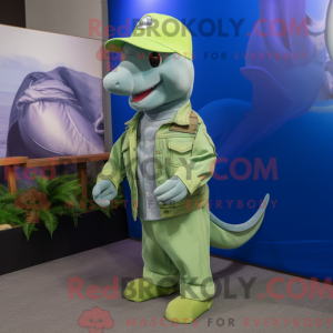 Personnage mascotte d un...