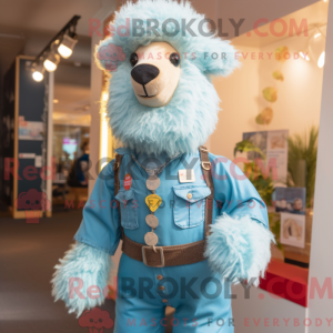 Mascot character of a Sky...