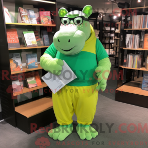 Mascot character of a Lime...