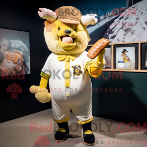 Mascottefiguur van een Gold...