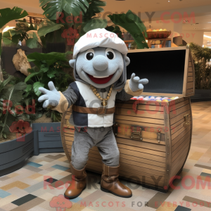 Mascottefiguur van een...