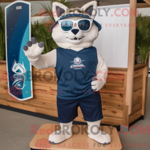 Mascottefiguur van een...