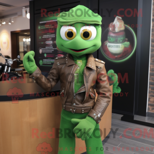 Mascot karakter van een...
