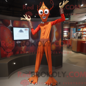 Mascottefiguur van een...
