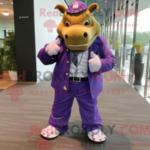Mascot karakter van een...