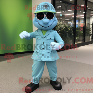 Mascot karakter van een...