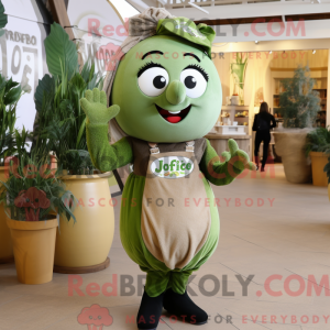 Personnage mascotte d Olive...