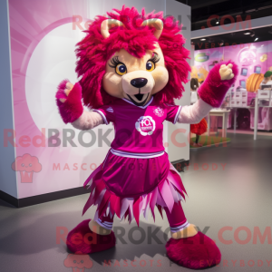 Mascot character of a...