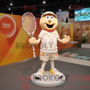 Mascottekarakter van een...