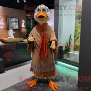 Mascot karakter van een...