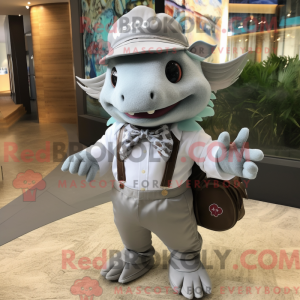 Personnage mascotte d un...