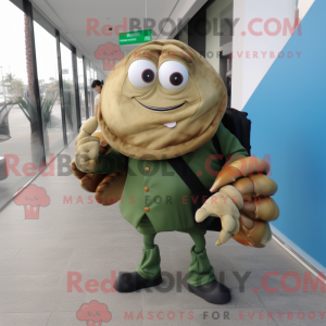 Mascot karakter van een...