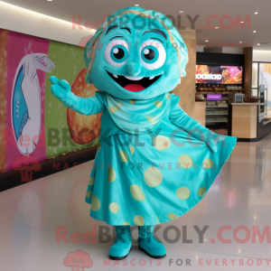 Mascot karakter van een...