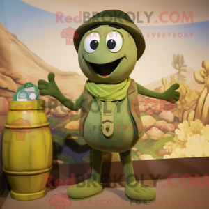 Mascottekarakter van een...