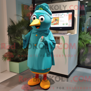 Personnage mascotte d un...