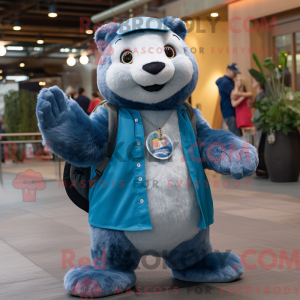Personnage mascotte d une...