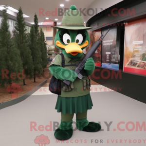 Mascottefiguur van een...