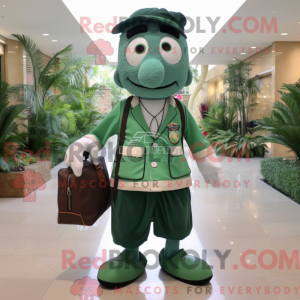 Mascot karakter van een...