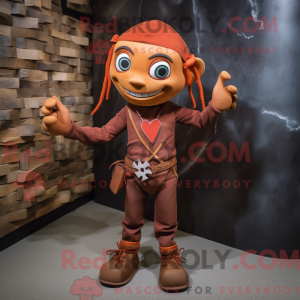 Mascot character of a Rust...