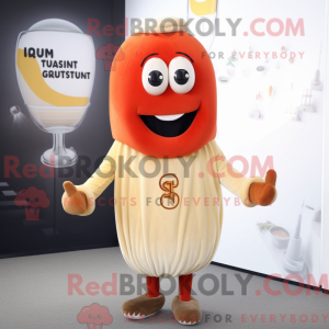 Mascot karakter van een...