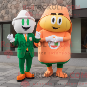 Mascot character of a Peach...
