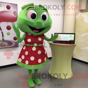 Mascot character of a Olive...