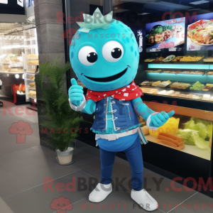 Maskot karakter af en...