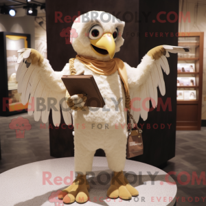 Mascot character of a Cream...