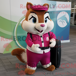 Mascottekarakter van een...