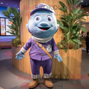 Maskot karakter af en...