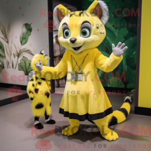 Mascottekarakter van een...