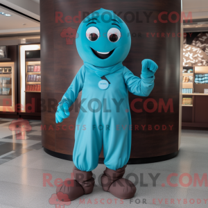Mascot karakter van een...