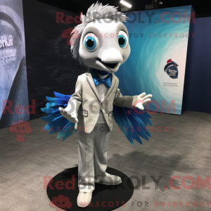 Personaje mascota de un pez...