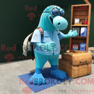 Mascot karakter van een...