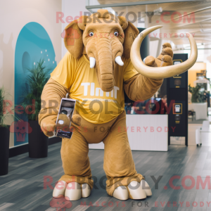 Mascottekarakter van een...