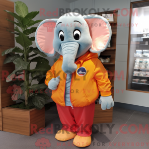 Mascottefiguur van een...