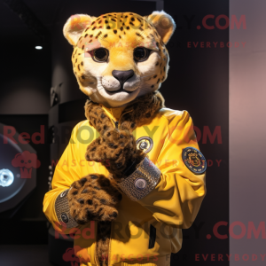 Mascot karakter van een...