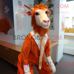 Mascot karakter van een...